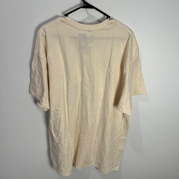 Spencer's Praying For all You Beige Graphic Short Sleeve T Shirt Adults Size XXL - Picture 2 of 5